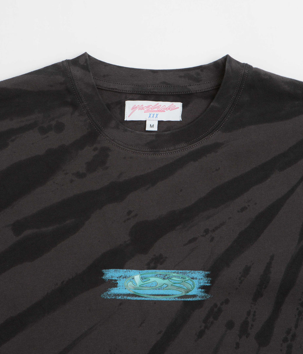 Yardsale Tie Dye Cool Waters T-Shirt - Black