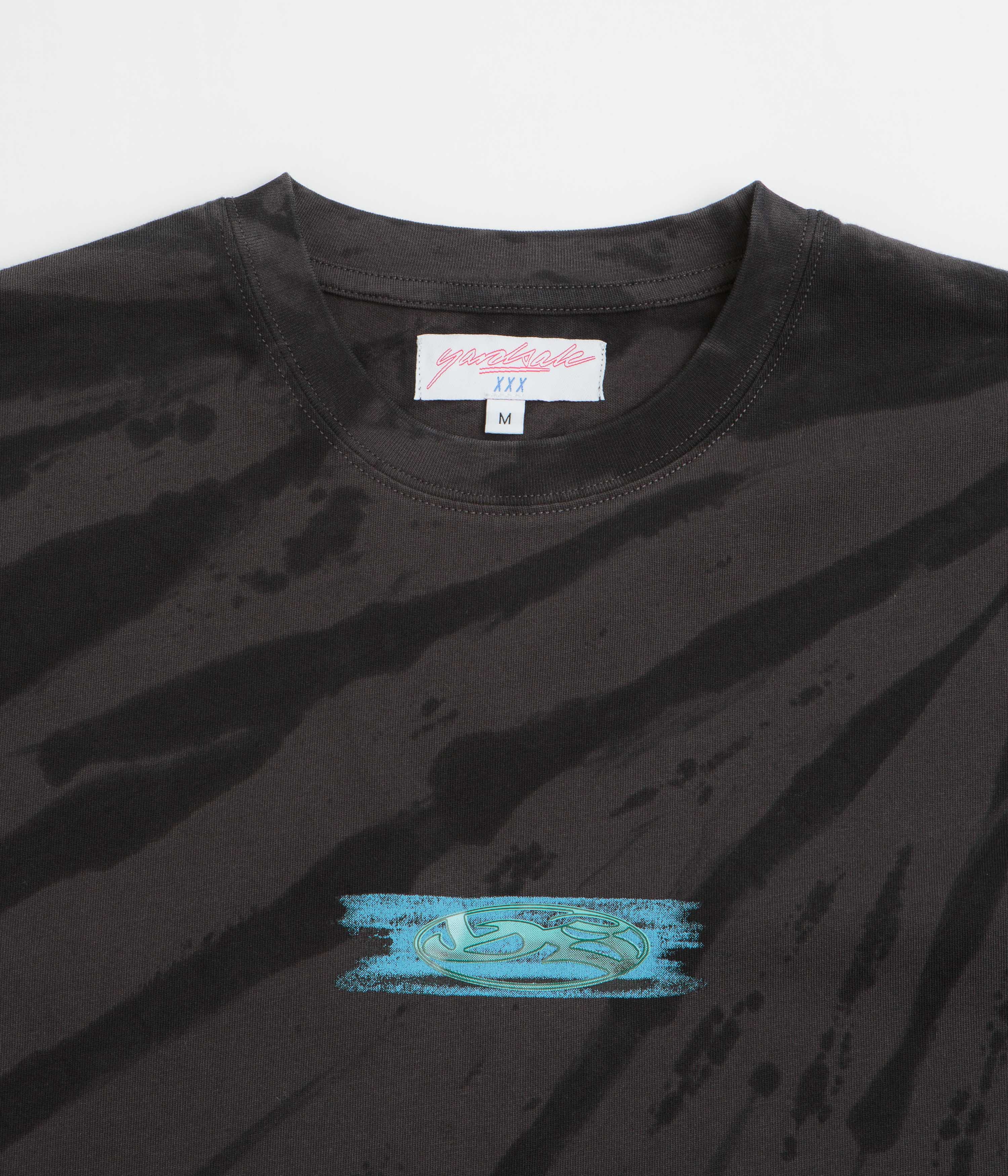 Yardsale Tie Dye Cool Waters T-Shirt - Black
