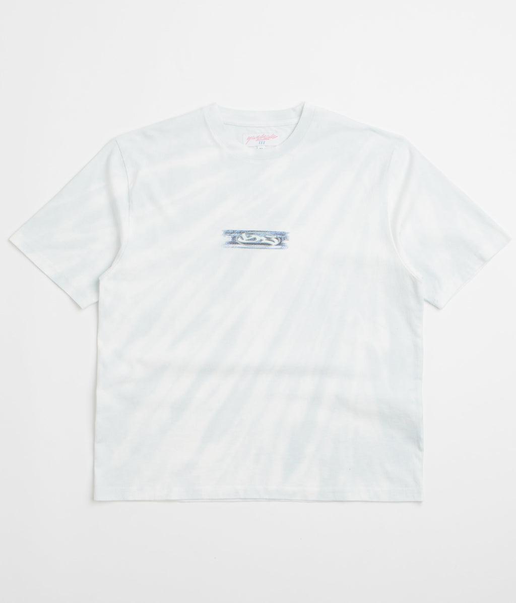 Yardsale Tie Dye Cool Waters T-Shirt - White