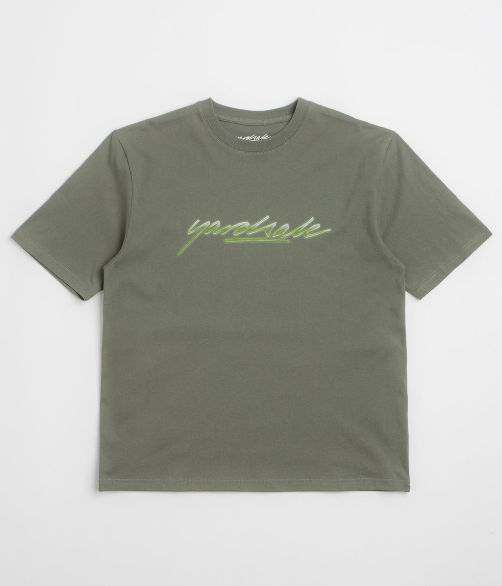 Yardsale Washed Script T-Shirt - Sand