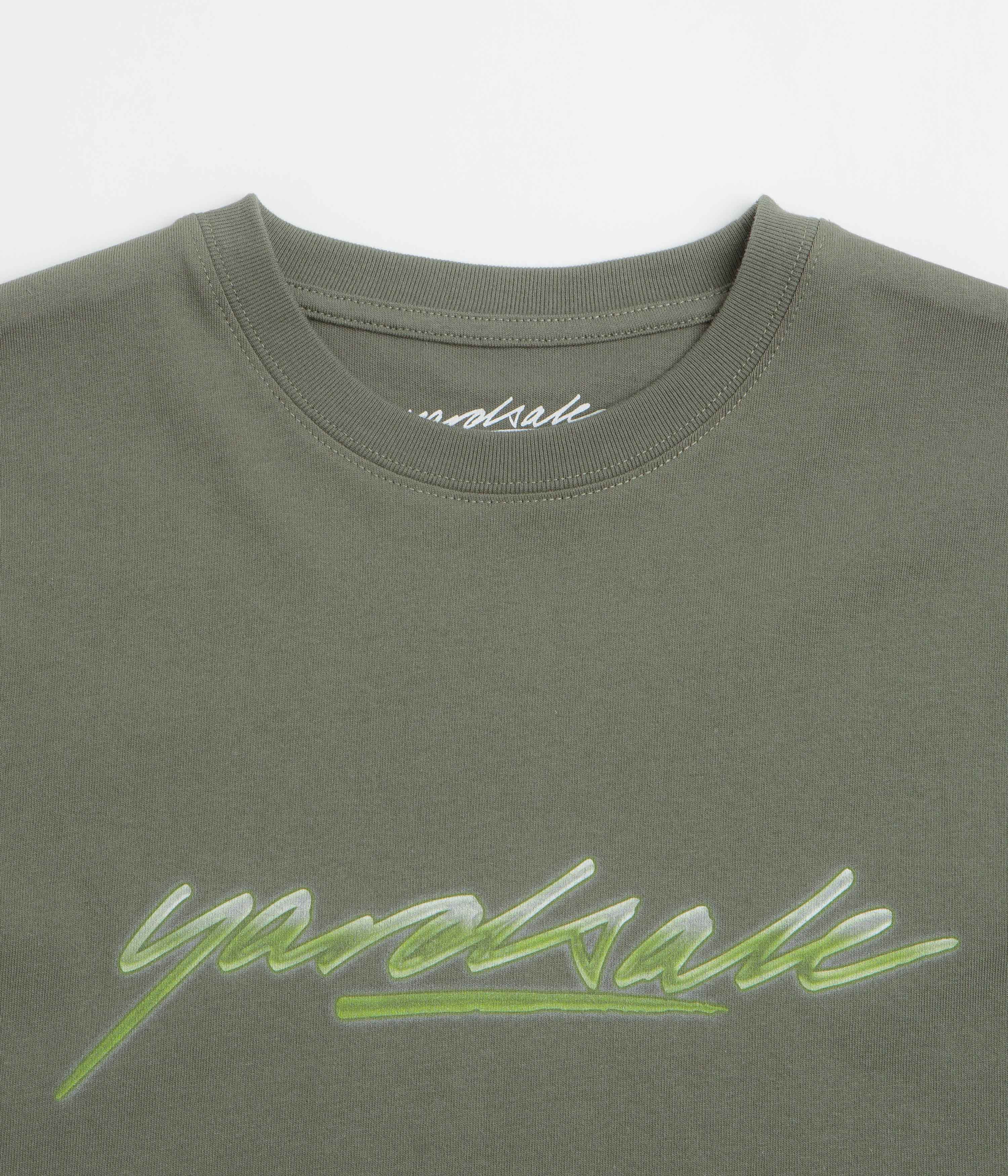 Yardsale Washed Script T-Shirt - Sand
