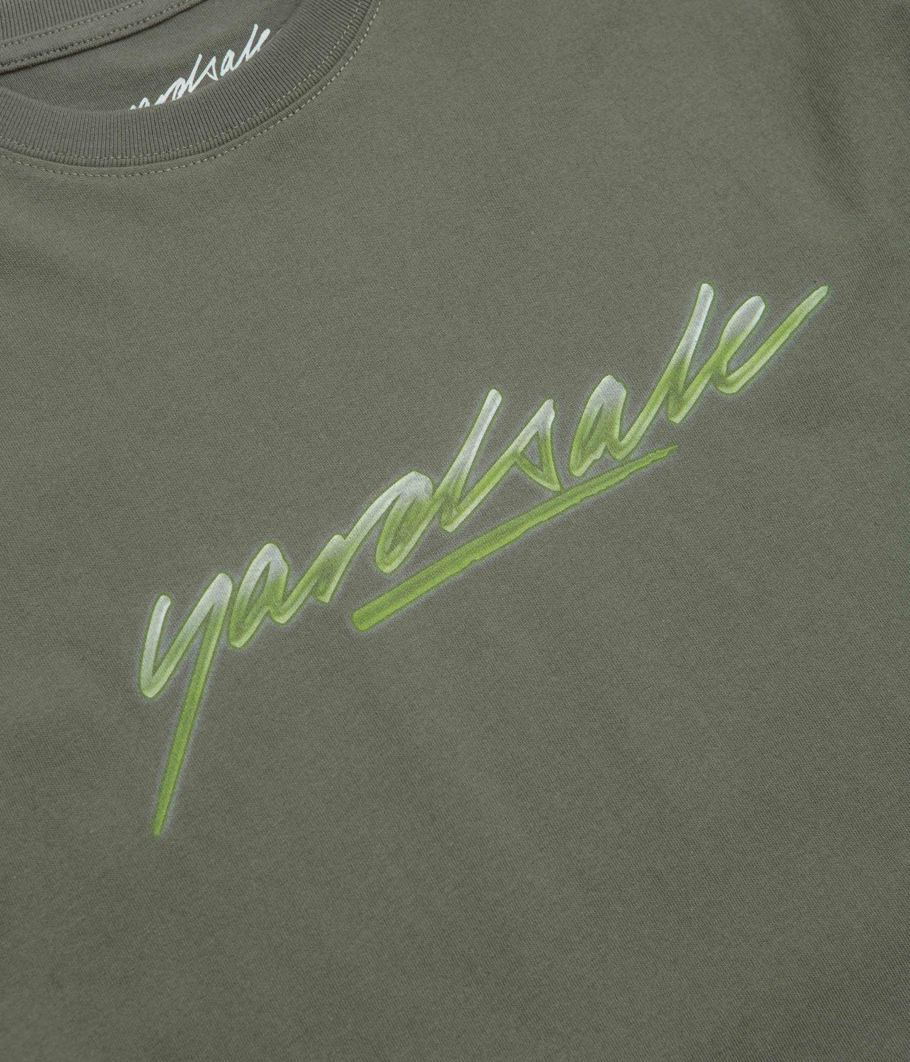 Yardsale Washed Script T-Shirt - Sand