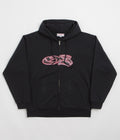 Yardsale YS Spray Full Zip Hoodie - Charcoal