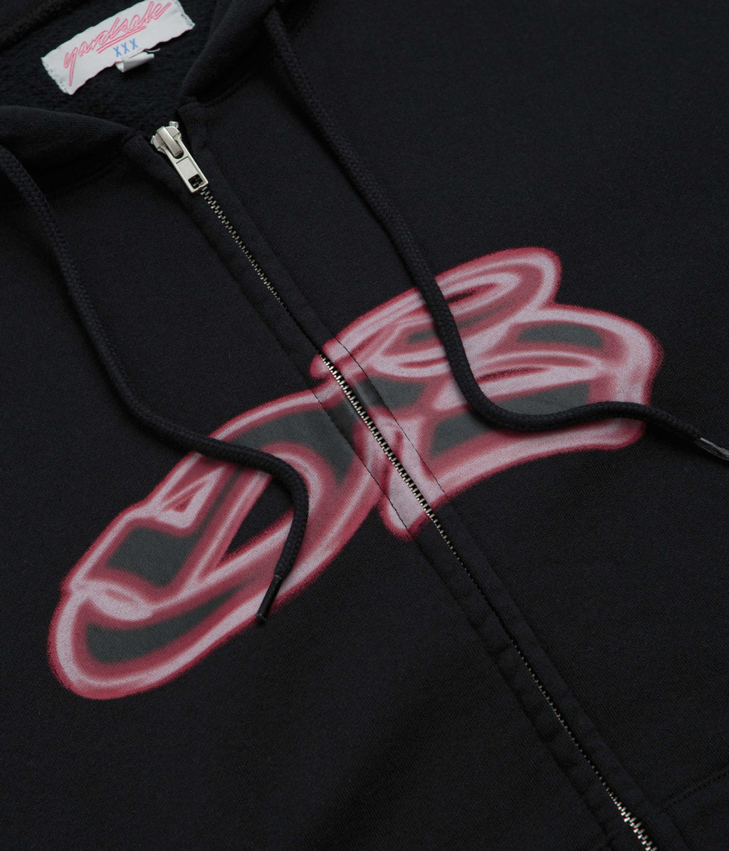 Yardsale YS Spray Full Zip Hoodie - Charcoal