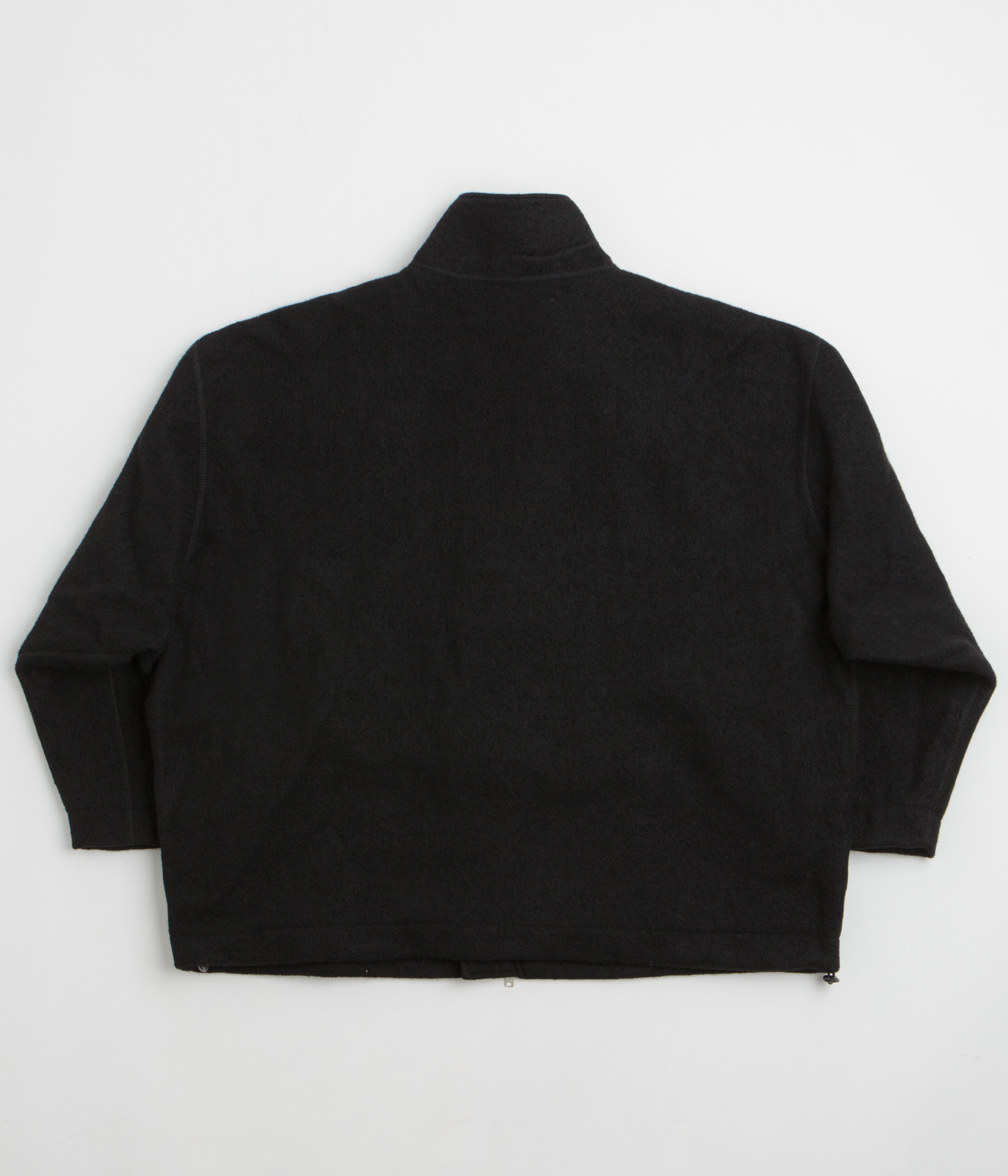 YMC Aaron Zip Fleece Jacket - Black