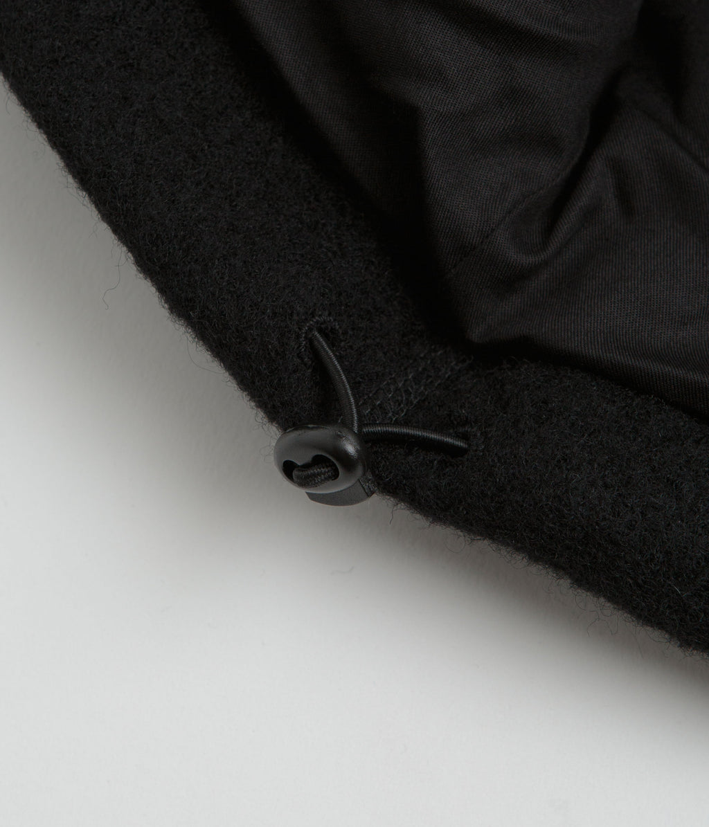 YMC Aaron Zip Fleece Jacket - Black