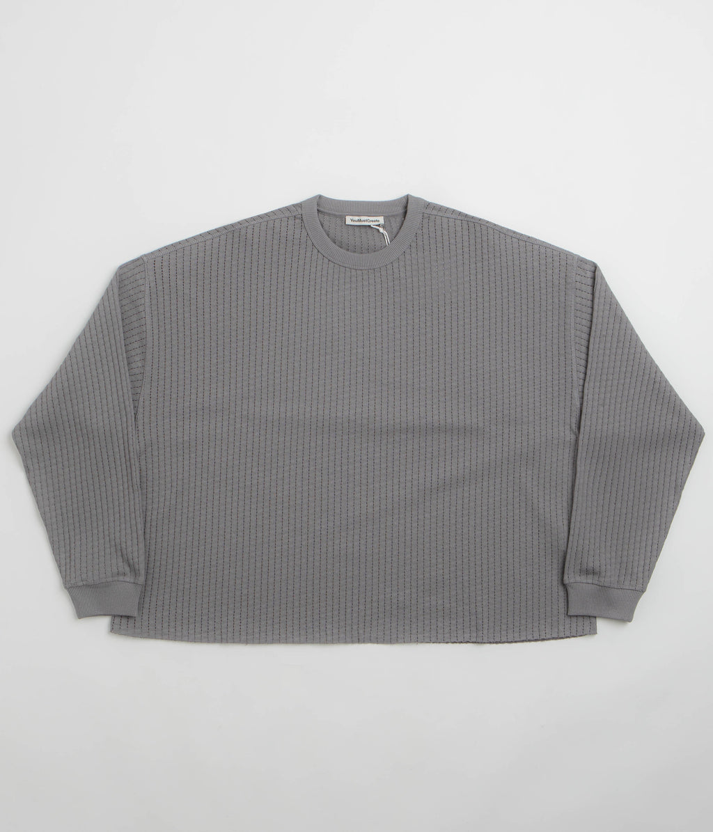 YMC Studio Crewneck Sweatshirt - Grey
