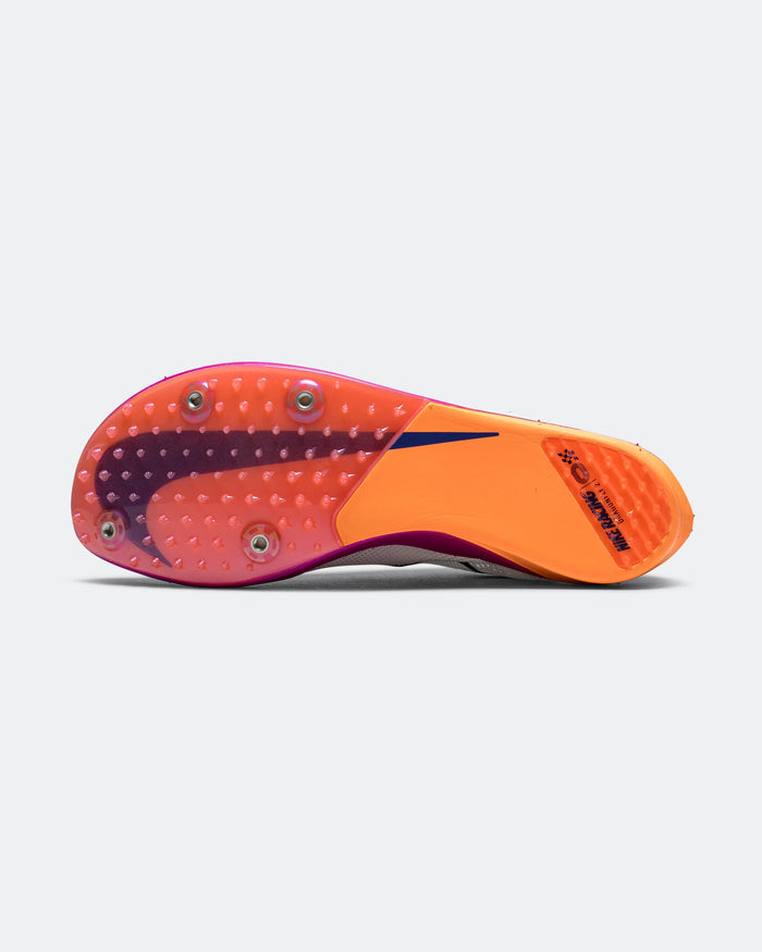 ZoomX Dragonfly 2 - White/Armory Navy-Hyper Tuquiose-Fire Pink